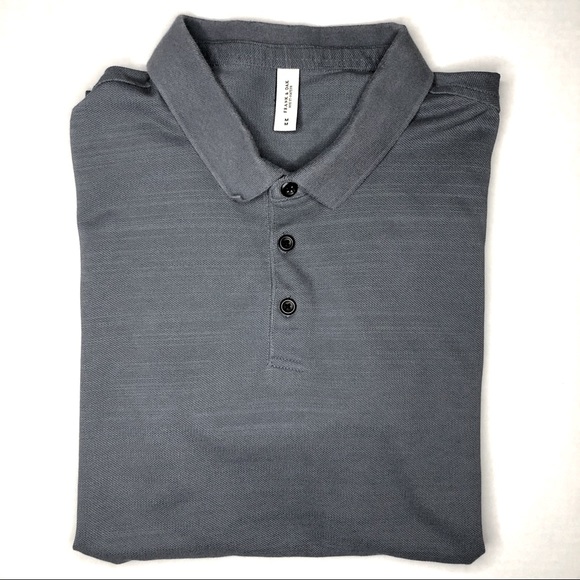 Frank and Oak Men’s Blue Button Down Polo - Picture 4 of 8